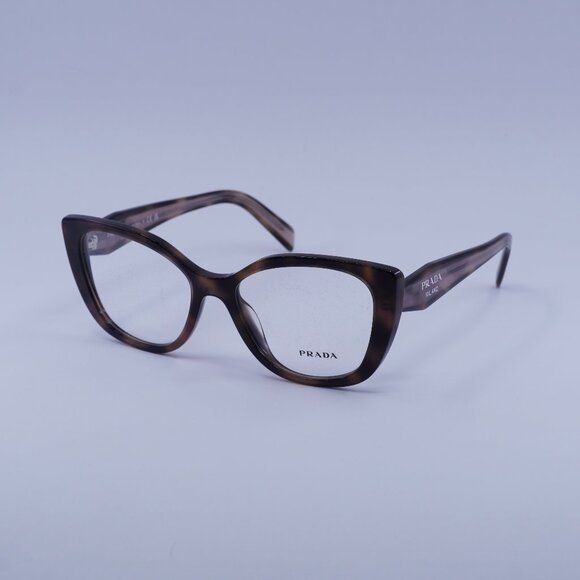 Prada PRB04V 23A1O1 Eyeglasses Mauve/Havana 53mm Cat Eye Frame - Picture 1 of 11